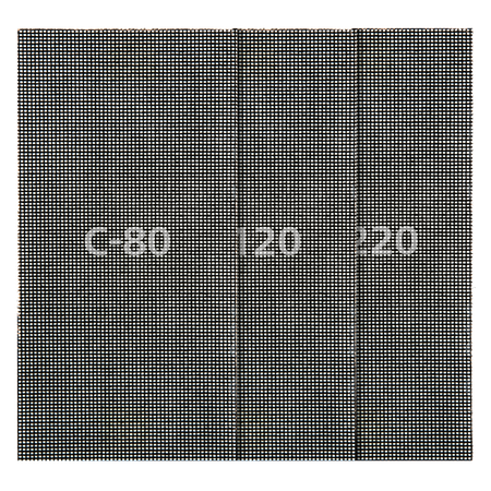 Easy-Fix Sanding Pad Set for Plasterboard, 115 x 230 mm, 5 Pcs.