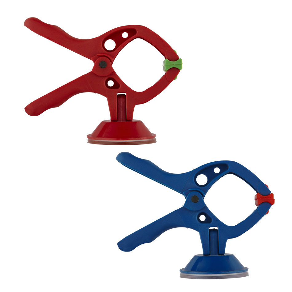 microfix Spring Clamp Set with Suction Cup, 2 pcs.