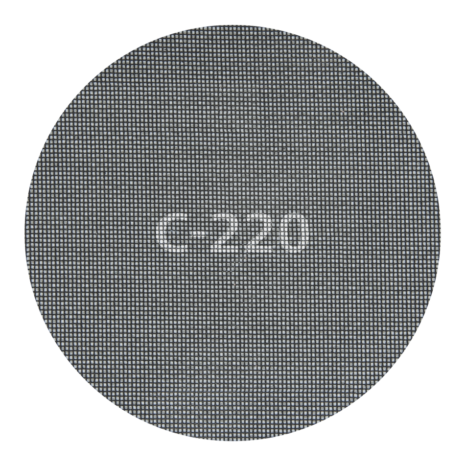 5 Easy-Fix Sanding Pads for Plasterboard, Ø 225 mm, grain 220