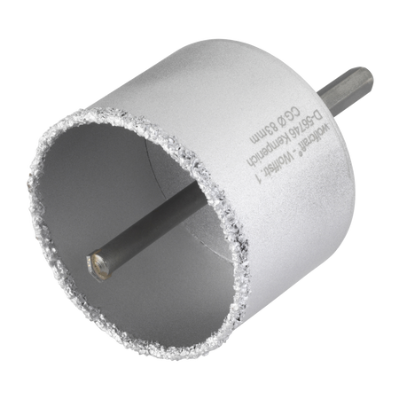 Annular Bit, Tungsten Carbide Coated, With Mandrel, Ø83mm