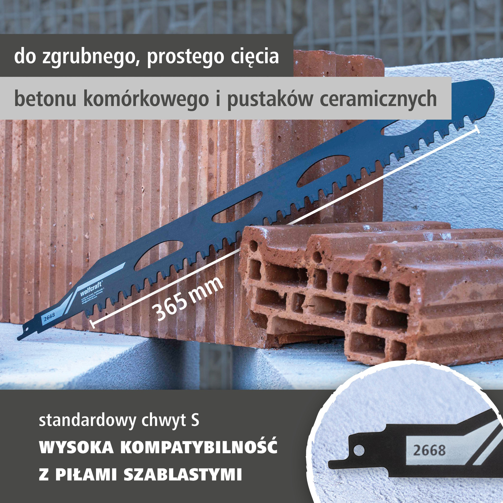 Sabre Saw Blade, TC Tipped (pl)
