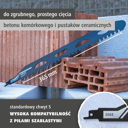 Sabre Saw Blade, TC Tipped (pl)