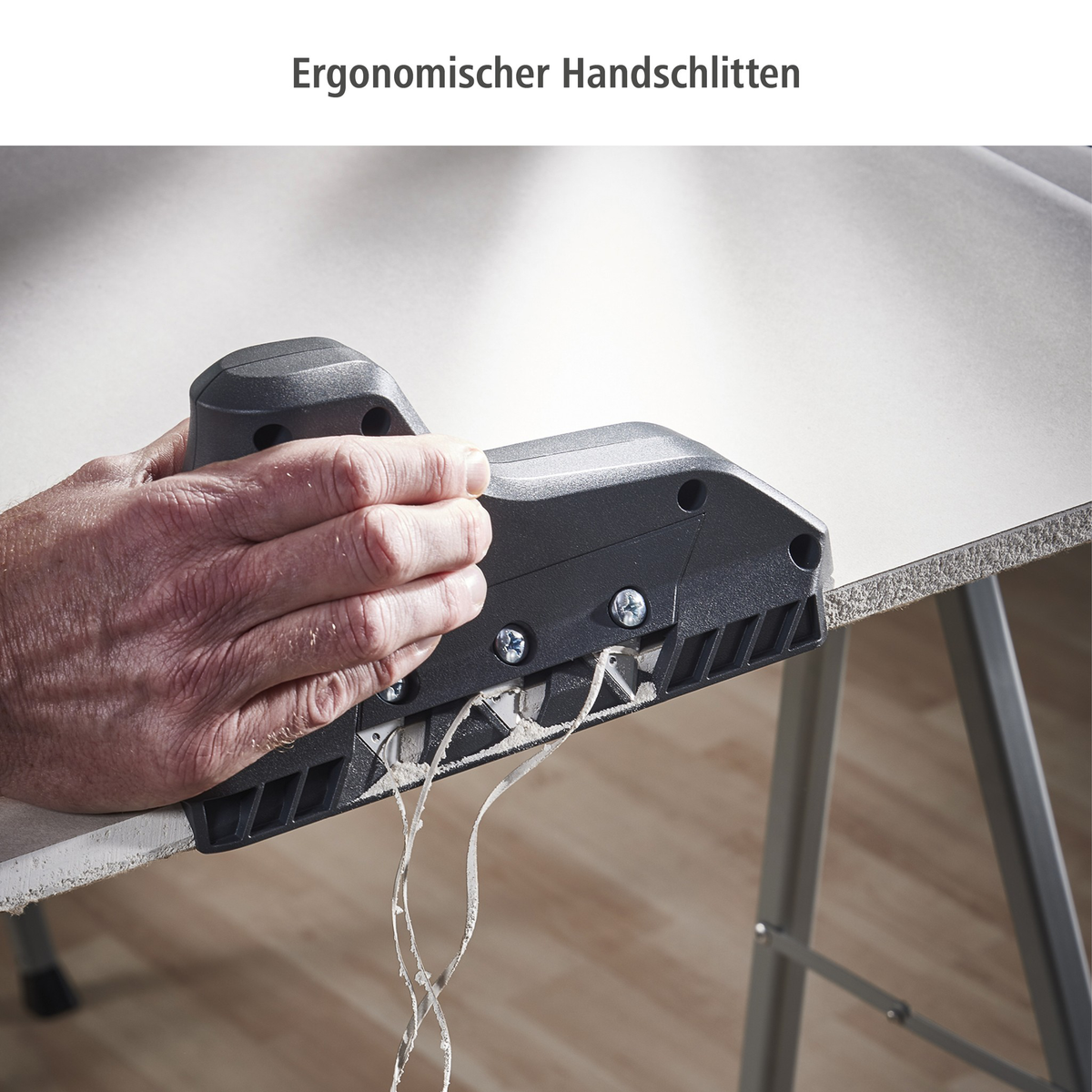 Triple-Blade Edge Planer