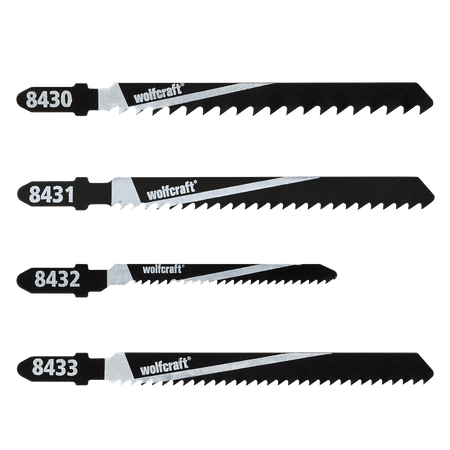 Jigsaw Blade Set 10 Pcs., T-shank, softwood - Image 1