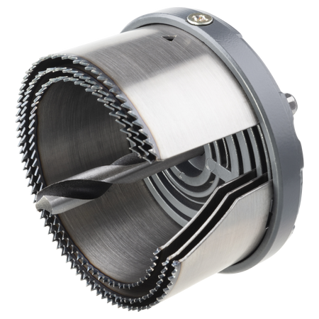 “Professional” Multi-Blade Hole Saw, Ø 60–74 mm - Image 1