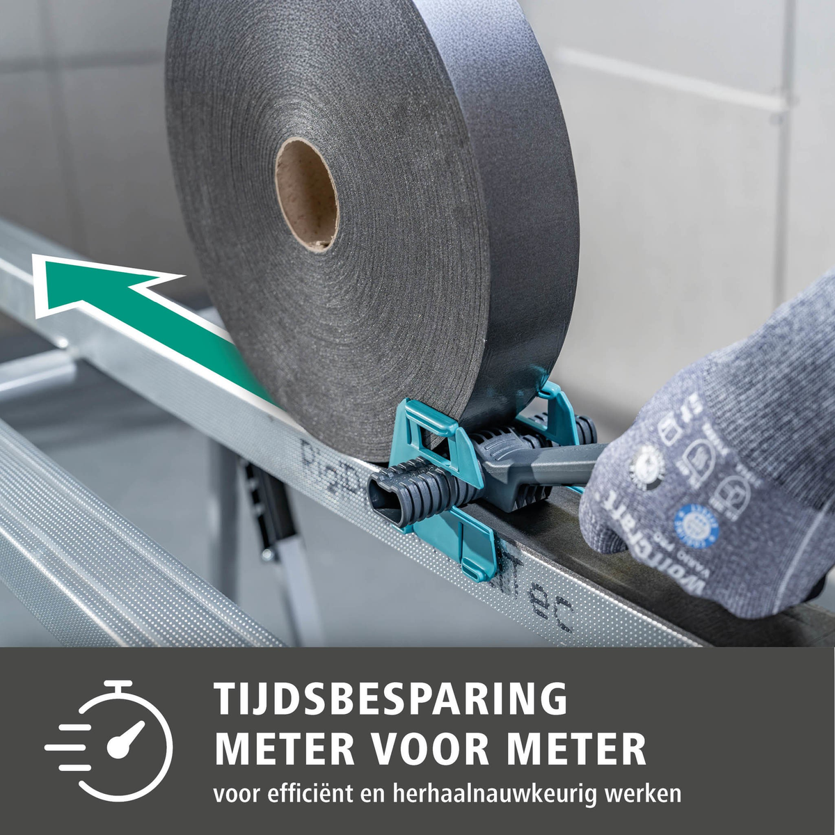 Drywall Installation Aid for Sealing Tapes (nl)