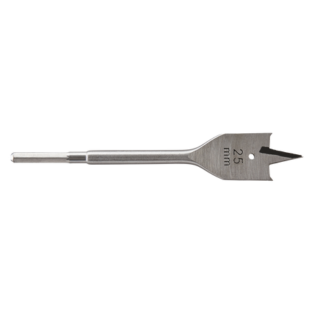 Flat Milling Drill Bit, Hexagon Shank, Ø 25 mm