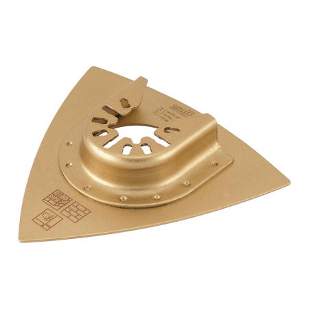 Tungsten Carbide Coated Sanding Plate PRO”, universal receptacle