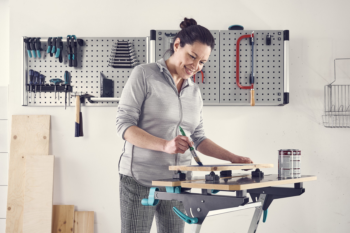 MASTER 750 ERGO Clamping and Machine Table