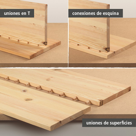 Universal Wood Dowel Joiner Set (es)