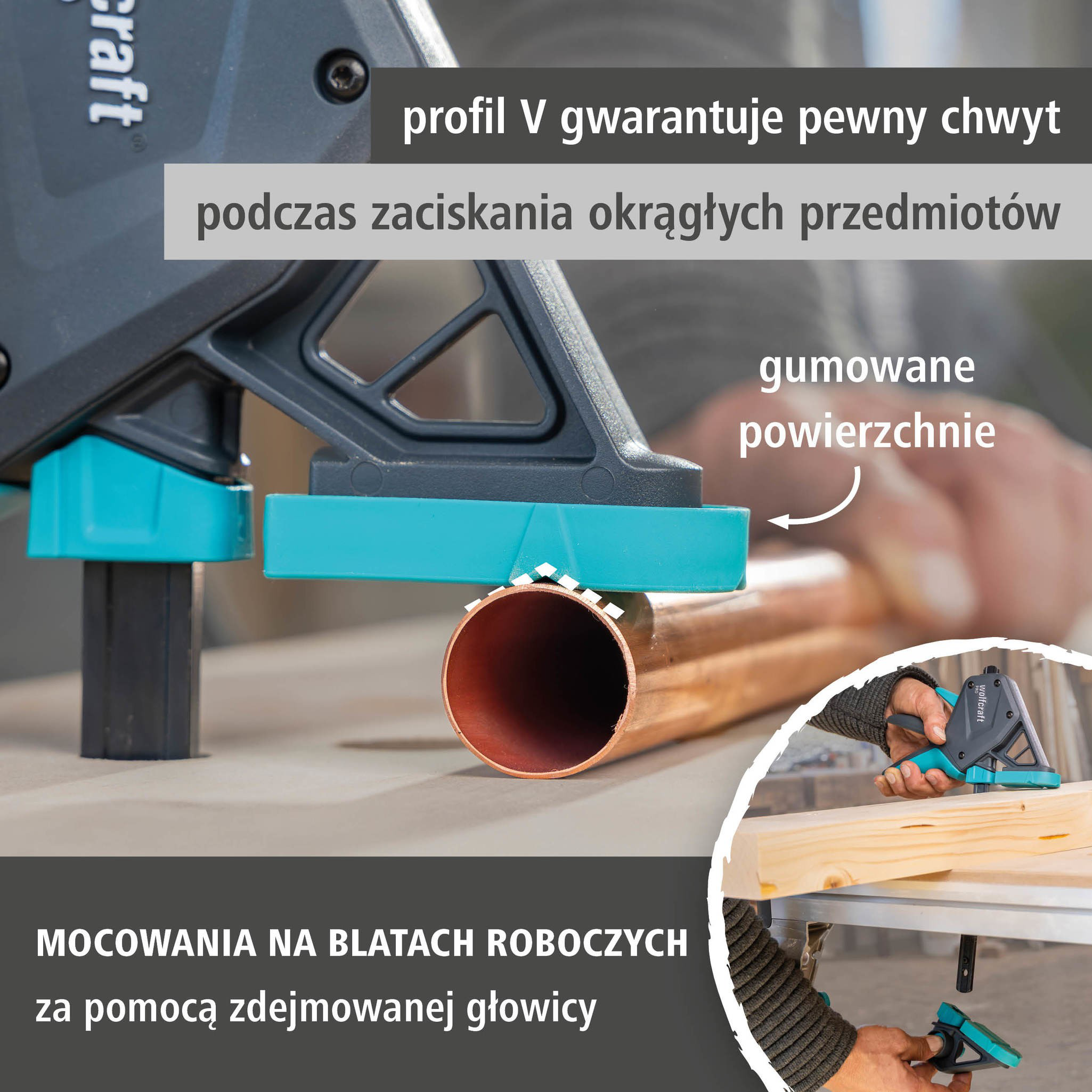 PRO One-Hand Clamp (pl)