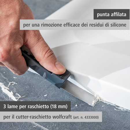 Scraper Blades, 18 mm (it)
