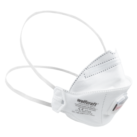 2 Folding Valved Respirators FFP3