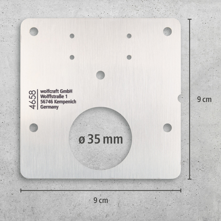 Repair Set for Cup Hinge – Door Side, 17 Pcs. (de)