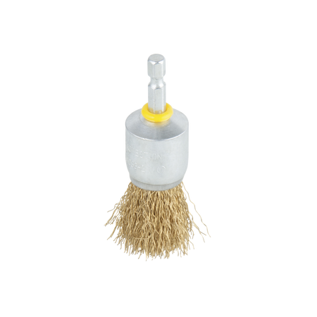 Brass Wire End Brush, Ø 25 mm